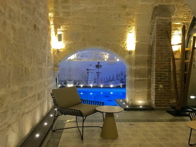 espace détente hotel design à Paris spa