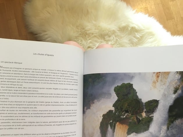 mon coin lecture tapis peau de mouton