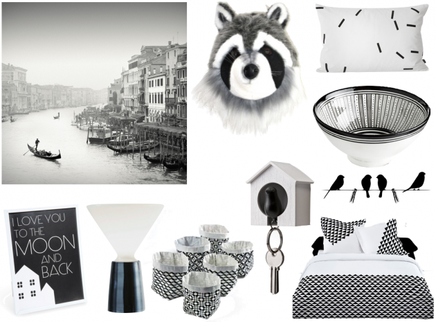 Idees cadeaux de Noel selection noire et blanche cadeau