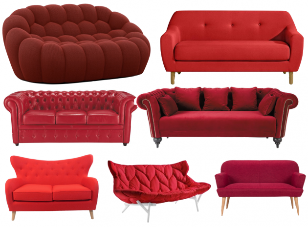 fauteuil orange design pour le salon - blog déco - clem around the corner