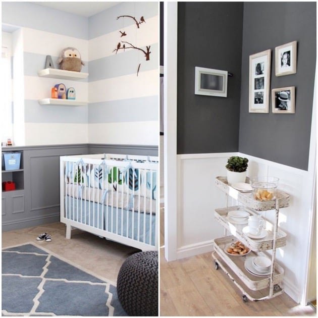 peindre soubassement bois