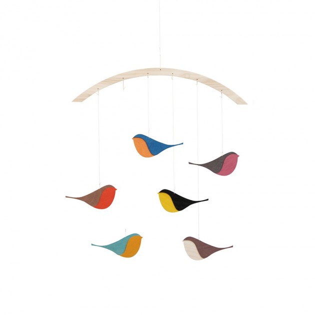 mobile bébé oiseau pas cher