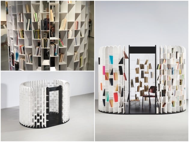 bibliothèque ovale - blog déco - clem around the corner