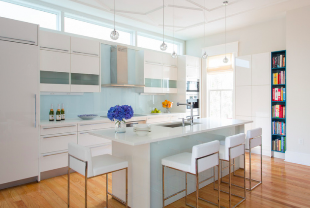 cuisine symétrique géométrique