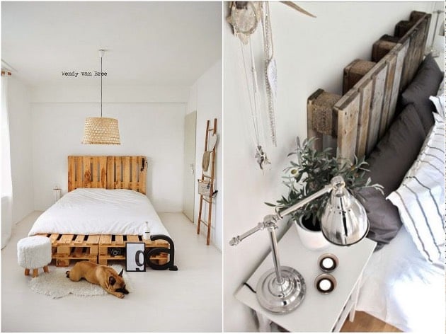 idée déco palette diy tete de lit