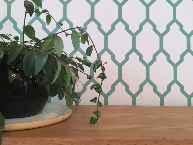 appartement red édition papier-peint