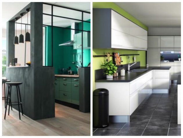 peinture verte pour cuisine