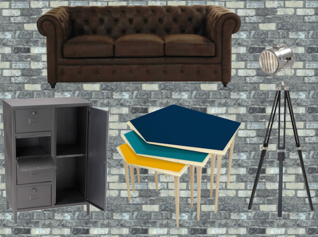 4murs decoration salon indus chesterfield