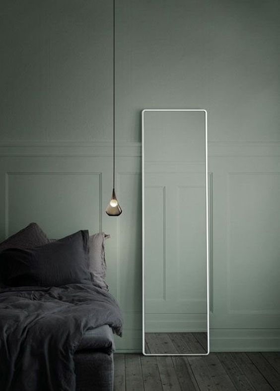 déco couleur kaki mur