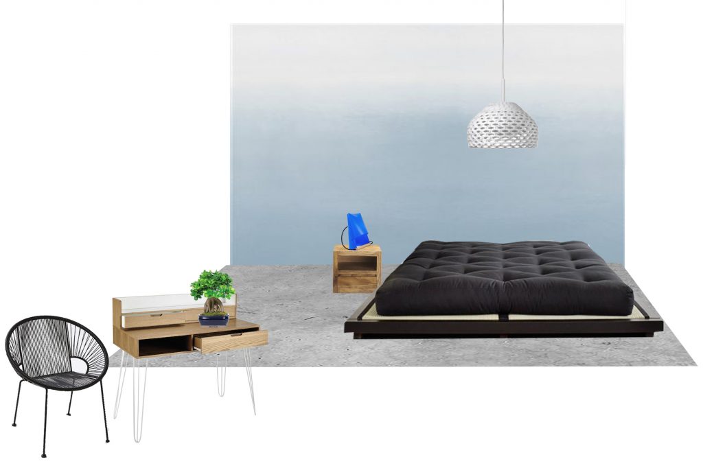 chambre japonaise japonisante zen