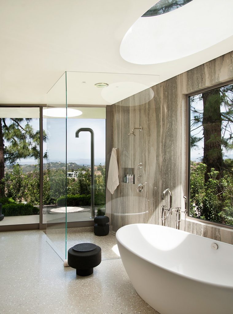 Une maison ronde par Dennis Gibbens Architects Berverly Hills