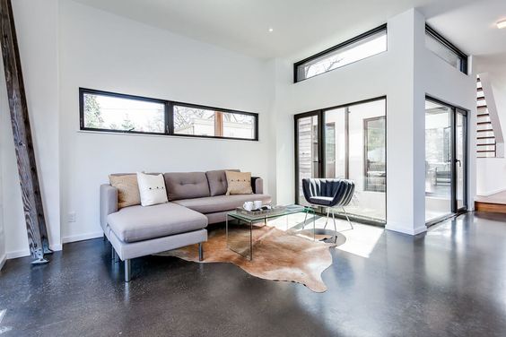 maison contemporaine au canada deco intérieur