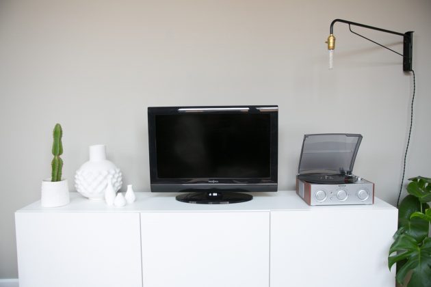 Appartement et salon gris et blanc visite décoration