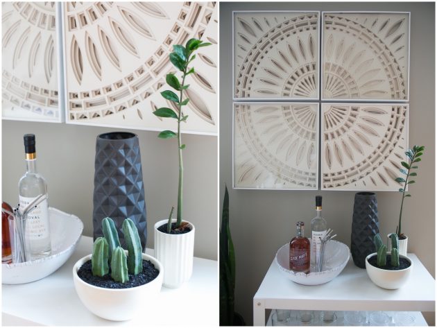 Appartement et salon gris et blanc visite décoration