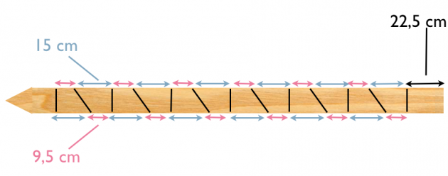 Comment fabriquer un molkky DIY