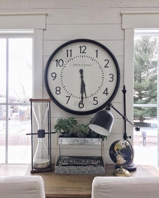 Le sablier dans la déco