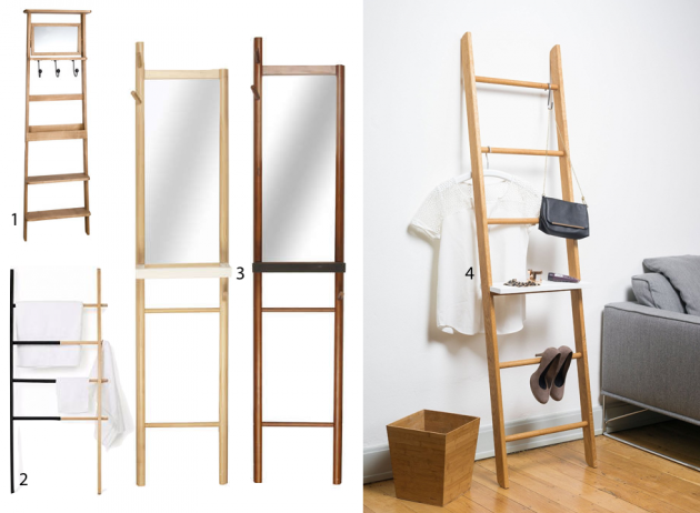 deco echelle pas chere en bois diy