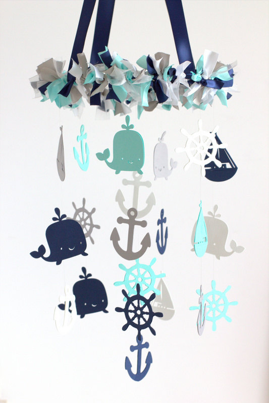 mobile enfants diy ambiance mer