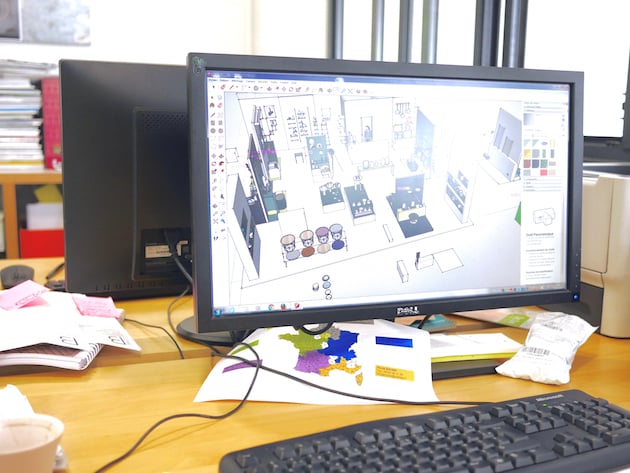 coming b design français showroom longjumeau