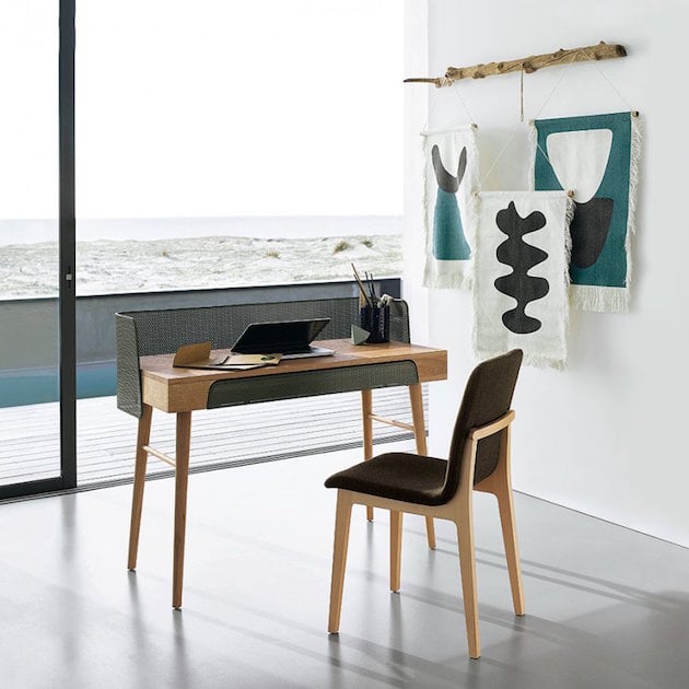 bureau face a la mer deco interieur