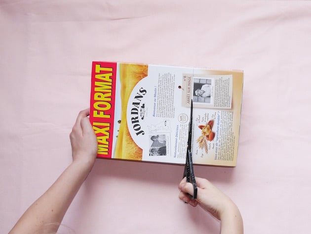 Semaine du papier peint DIY organiseur de bureau