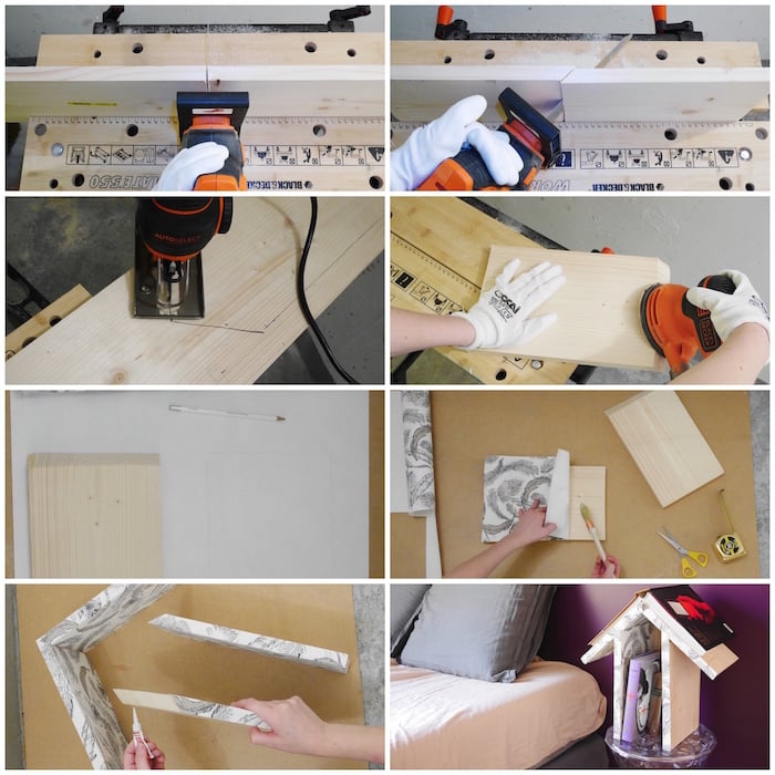 DIY maisonnette fabriquer un marque page géant