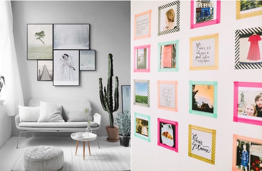 deco avec des photos idees