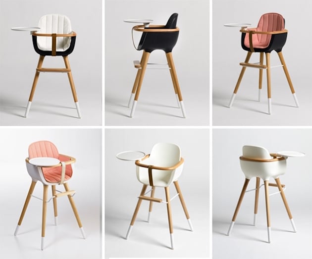Chaise haute originale bébé design scandinave test