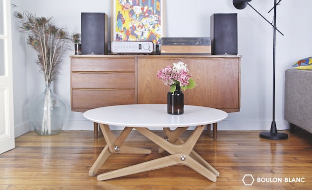 table transformable design scandinave deco
