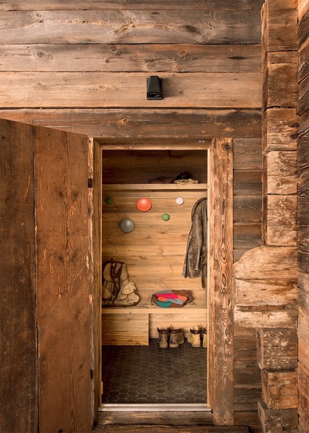 ferme de montagne transformee en chalet moderne