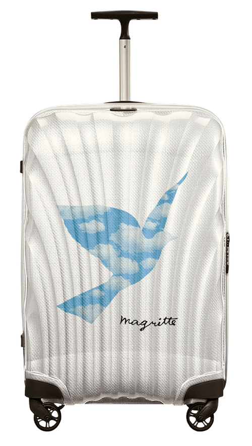 la deco magritte tableau ciel oiseau