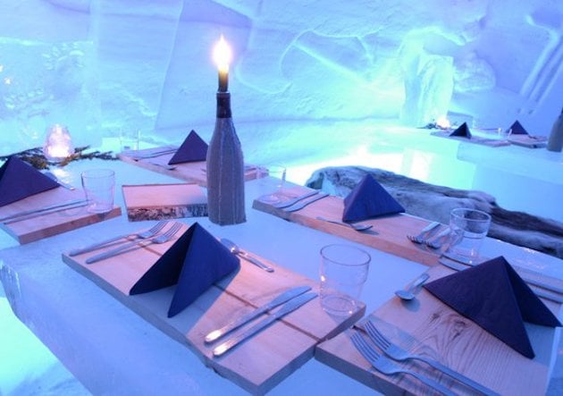 hotel de glace quebec canada finlande norvege