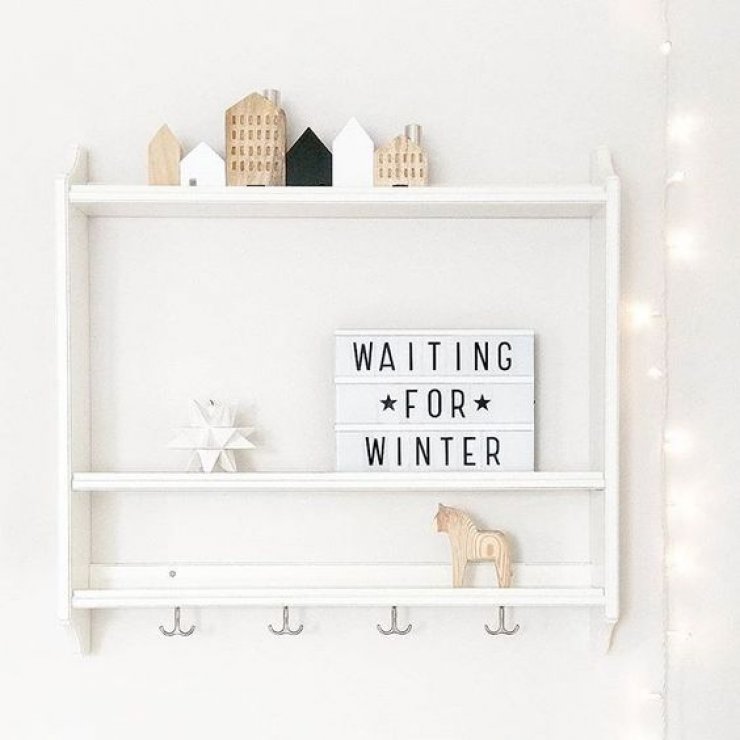 fabriquer un petit rangement mural porte manteau ikea