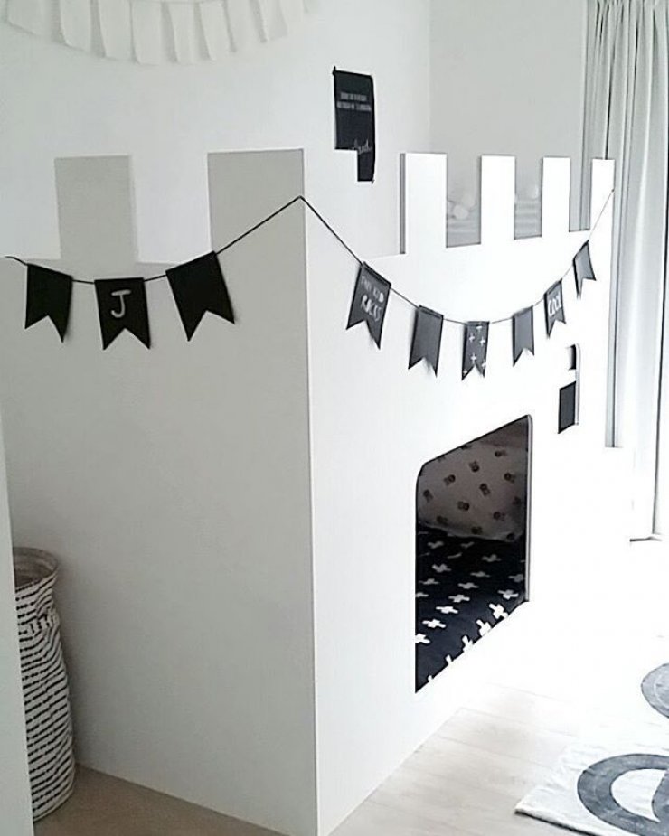 DIY le lit chateau fort pour la chambre 