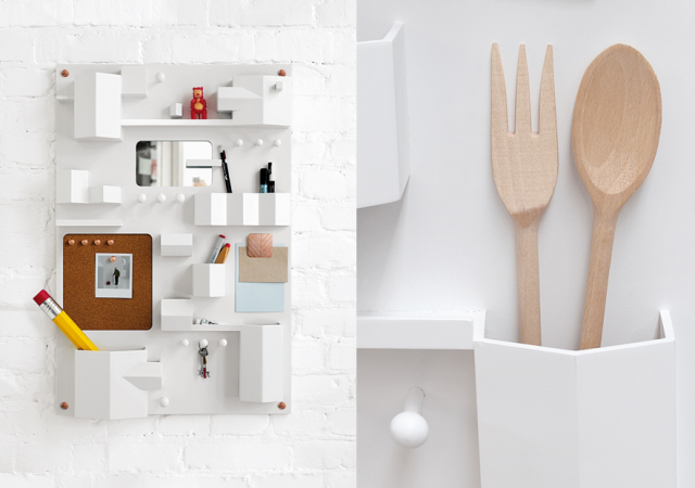 organiseur mural bureau design seletti
