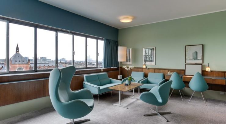 Hall hotel Radisson Blu Sas Royal copenhagen