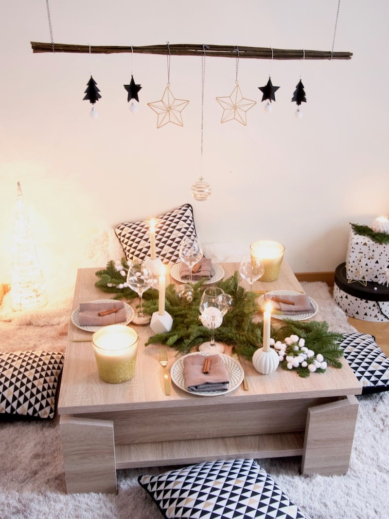 Inspiration déco Noël entre amis