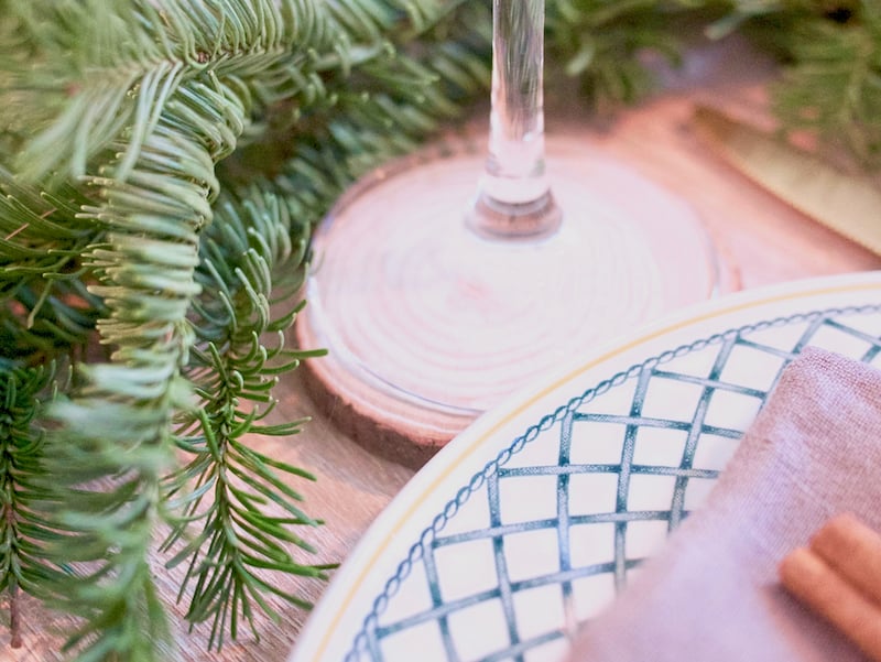 Inspiration déco table de Noël entre amis