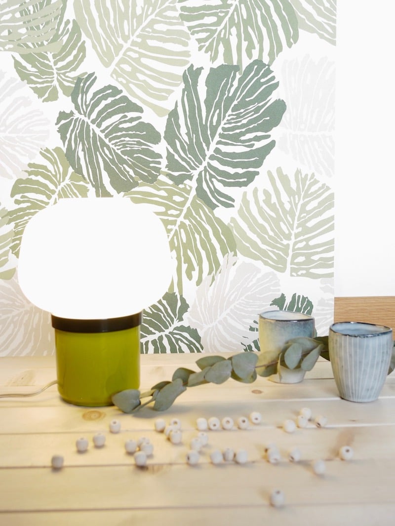 Lampe vert greenery doll foscarini 