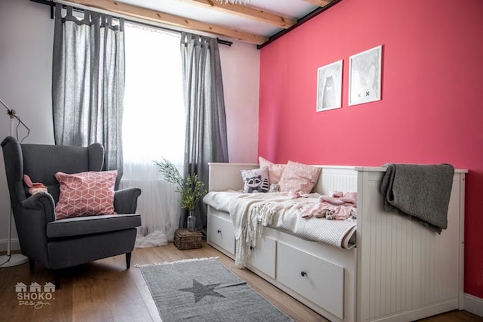 loft scandinave chambre pleine de peps