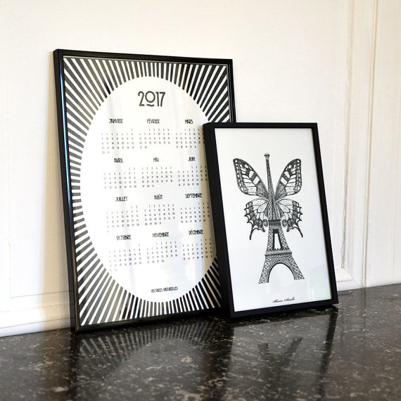 calendrier 2017 original deco
