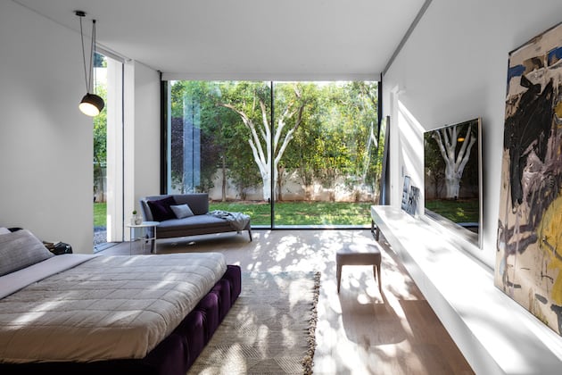 pitsou kedem architect maison transparente en verre