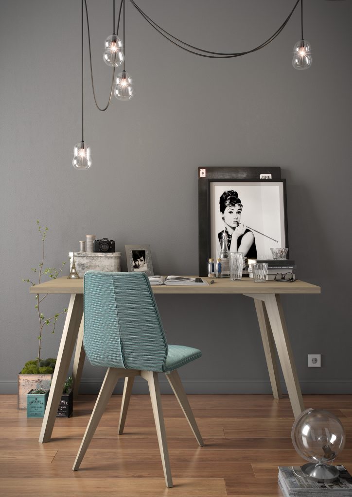 coin bureau fille feminin gris elegant mobitec