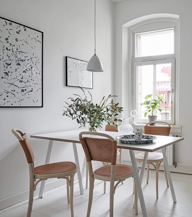 coin repas minimalisme scandinave cuisine
