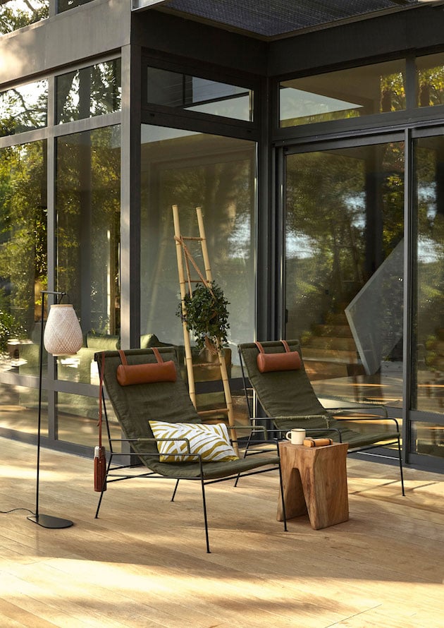 la redoute deco jardin savane vert kaki