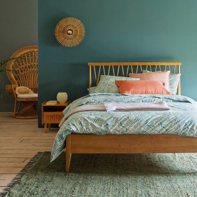 Dans la décoration bohème le rotin est roi et on privilégie le c