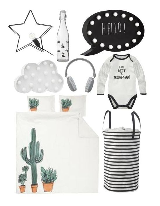 HEMA black white moderne simple