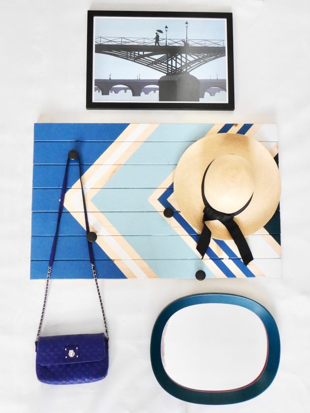créa déco Fabriquer un porte manteau mural