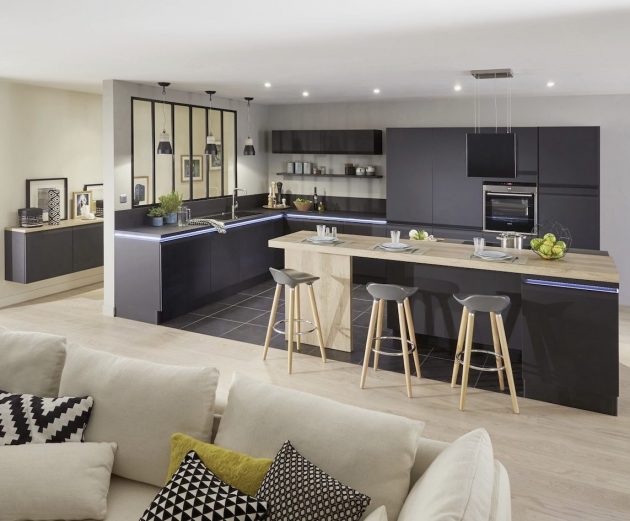 amenager sa cuisine ilot astuce et conseil