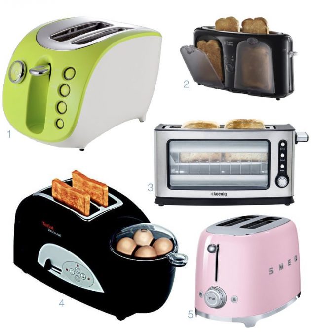 grille pain original rose qui cuit les oeufs